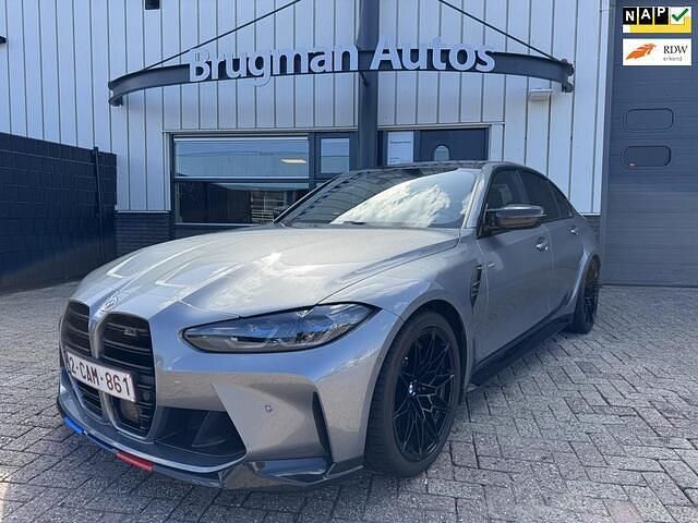 Grijs, metallic lak Gebruikt 2022 BMW M3 Competition Edition Sedan | € 77.950 - Afbeelding 1/4