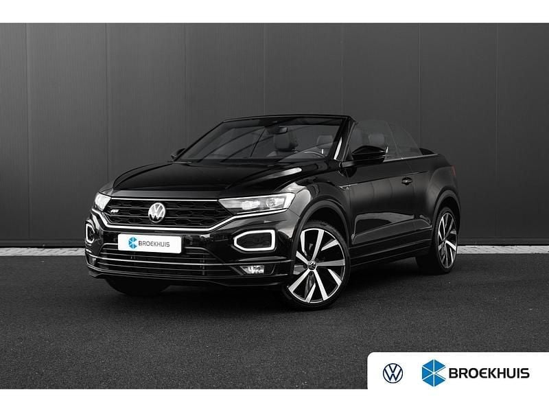 Zwart Occasion 2021 VW T-Roc Cabriolet R-line Cabriolet | € 27.845 (Eerlijke prijs) - Afbeelding 1/4