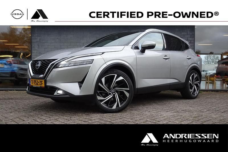 Grijs Gebruikt 2023 Nissan Qashqai Tekna+ SUV | € 32.745 (Iets duurder) - Afbeelding 1/4