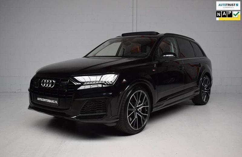 Zwart Gebruikt 2021 Audi Q7 Proline SUV | € 53.945 (Goede deal) - Afbeelding 1/4