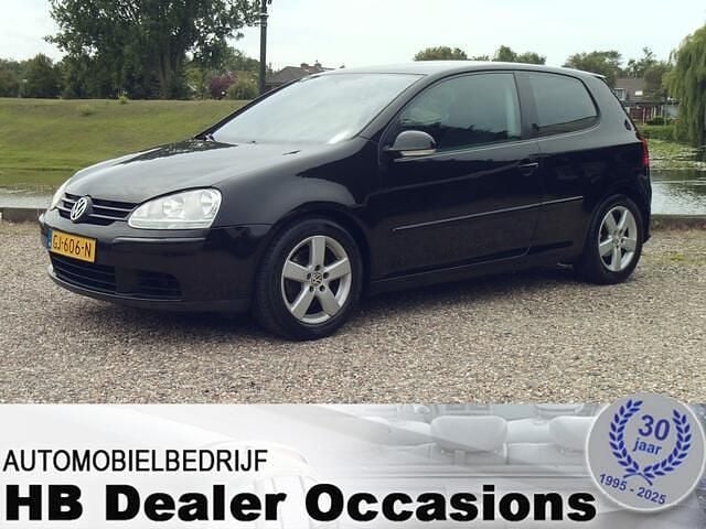 Zwart Gebruikt 2004 VW Golf IV Sportline Hatchback | € 1.999 (Eerlijke prijs) - Afbeelding 1/4
