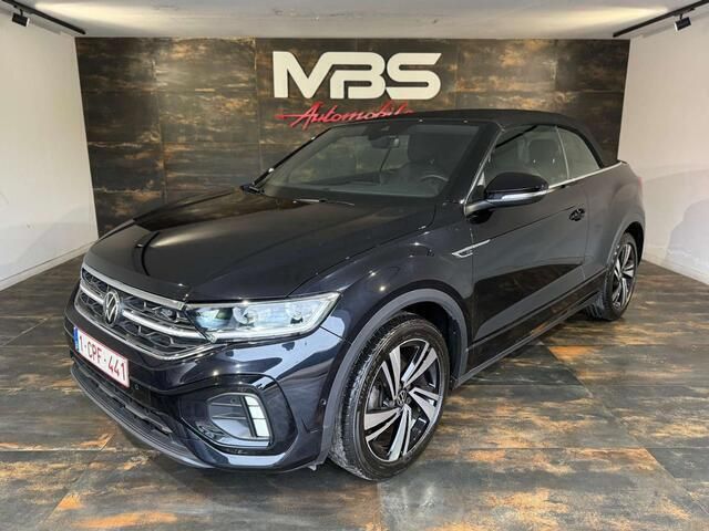 Zwart Gebruikt 2022 VW T-Roc Cabriolet R-line Cabriolet | € 33.900 (Goede deal) - Afbeelding 1/4