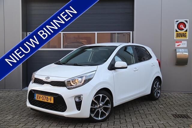 Wit (metallic) Occasion 2019 Kia Picanto Hatchback | € 9.995 (Eerlijke prijs) - Afbeelding 1/4