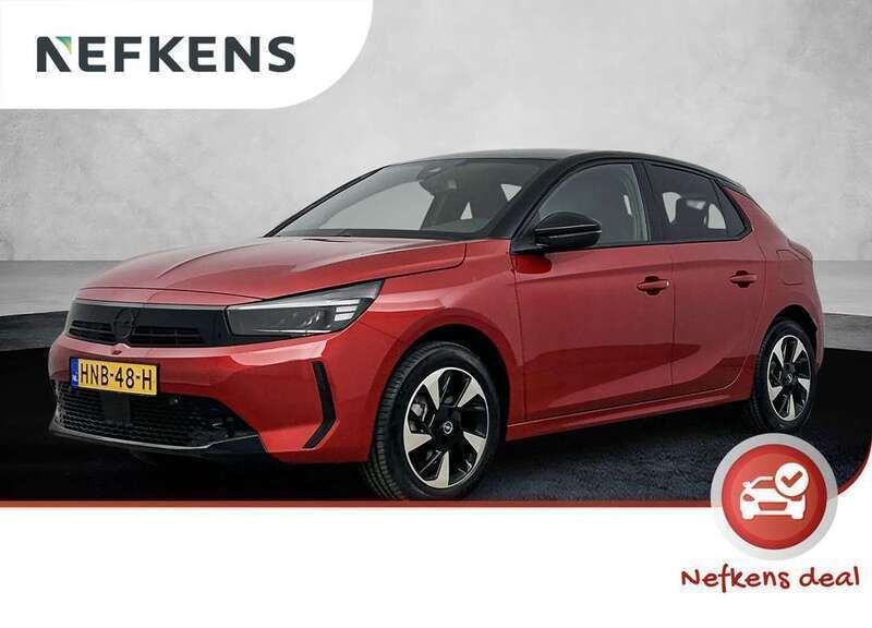 Rood Nieuw 2025 Opel Corsa-e Hatchback | € 36.499 (Duur) - Afbeelding 1/4