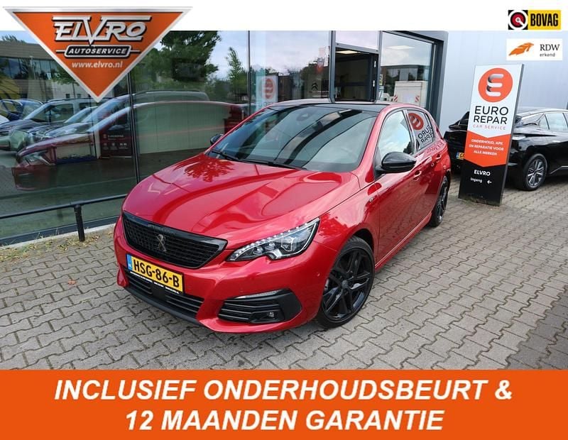 Rood Gebruikt 2021 Peugeot 308 GT Hatchback | € 18.950 (Goede deal) - Afbeelding 1/4
