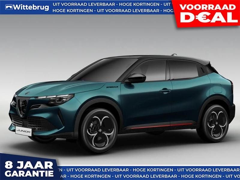 Blauw Nieuw 2025 Alfa Romeo Junior Edizione Speciale SUV | € 36.888 (Goede deal) - Afbeelding 1/4