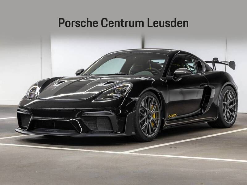Zwart Nieuw 2024 Porsche 718 Cayman GT4 Coupé | € 327.555 - Afbeelding 1/4