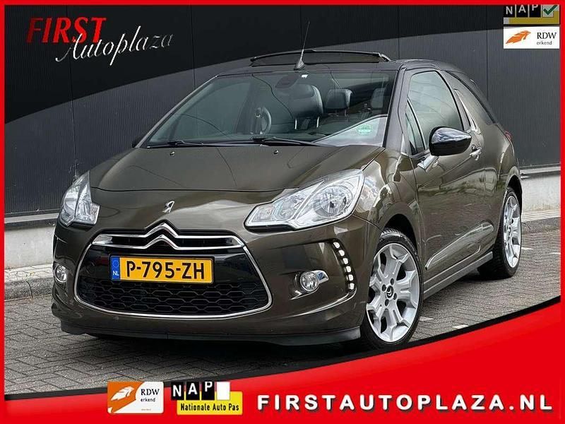 Bruin Gebruikt 2013 Citroën DS3 Sport Chic Cabriolet | € 6.999 (Eerlijke prijs) - Afbeelding 1/4