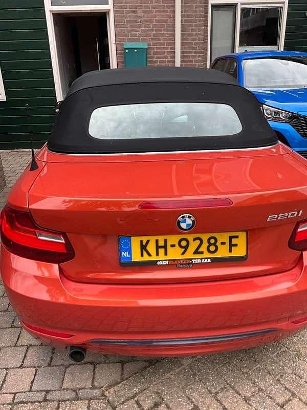 Occasion BMW 220 Sport Line 184 PK (135 kW) 2016 Oranje Cabriolet