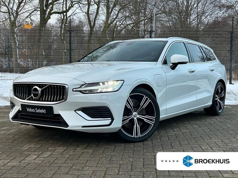 Wit Occasion 2021 Volvo V60 Inscription Stationwagen | € 29.495 (Eerlijke prijs) - Afbeelding 1/4