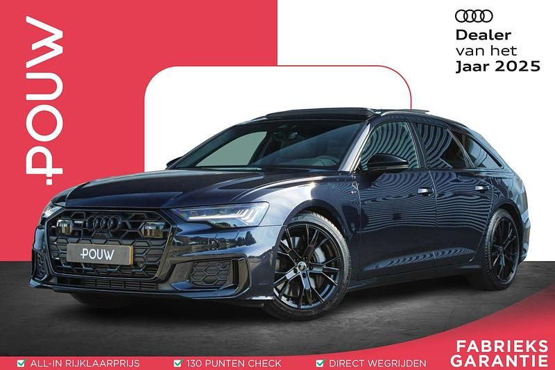 Blauw Gebruikt 2024 Audi A6 Competition Stationwagen | € 63.750 (Duur) - Afbeelding 1/4