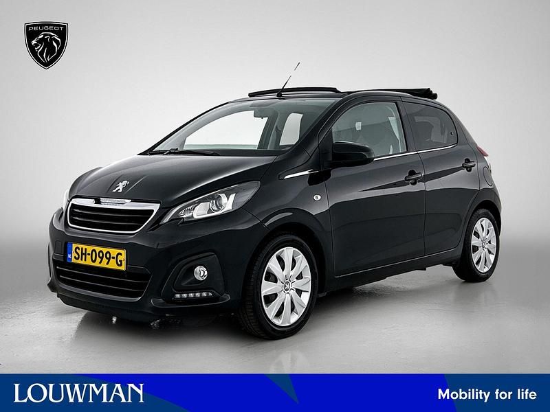Zwart Gebruikt 2018 Peugeot 108 Active Hatchback | € 9.495 (Iets duurder) - Afbeelding 1/4