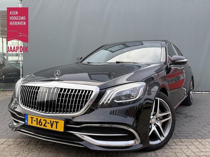 Zwart Gebruikt 2015 Mercedes S400 Prestige Sedan | € 34.899 (Eerlijke prijs) - Afbeelding 1/3