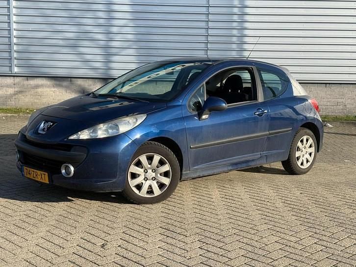 Blauw Occasion 2008 Peugeot 207 Hatchback | € 2.945 (Goede deal) - Afbeelding 1/4