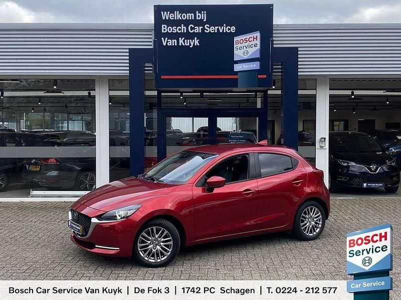 Rood Gebruikt 2020 Mazda 2 Go Hatchback | € 16.950 (Eerlijke prijs) - Afbeelding 1/4