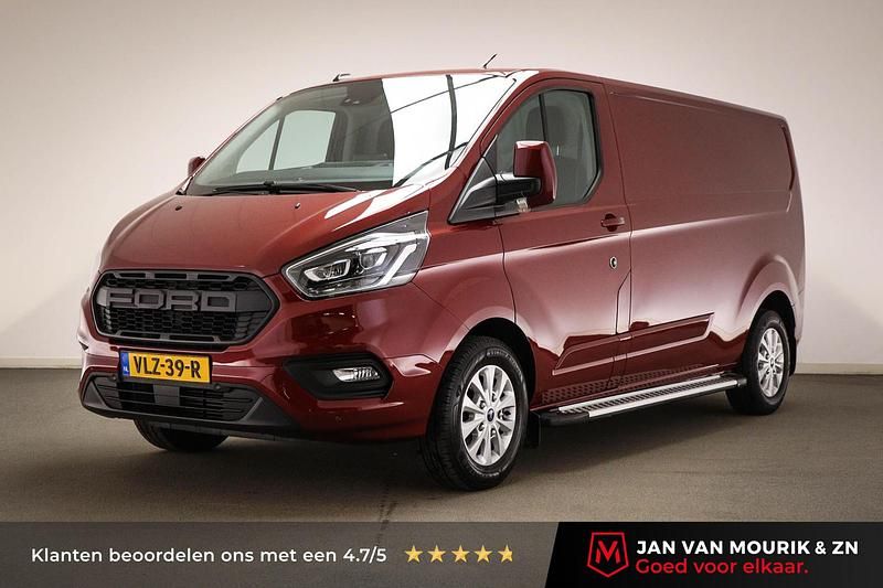 Rood Occasion 2021 Ford Transit Custom Limited Van | € 23.157 (Super prijs) - Afbeelding 1/4