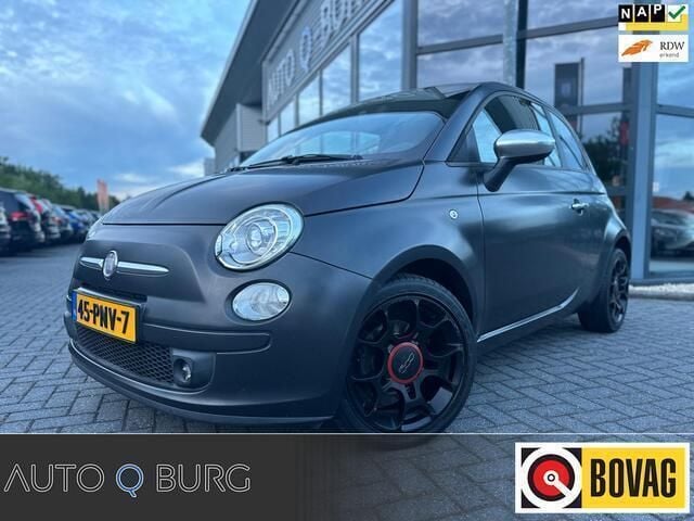 Zwart Gebruikt 2011 Fiat 500 Hatchback | € 6.950 (Eerlijke prijs) - Afbeelding 1/4