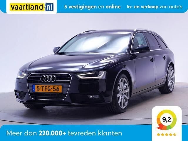 Zwart Gebruikt 2014 Audi A4 Business Stationwagen | € 14.945 (Eerlijke prijs) - Afbeelding 1/3