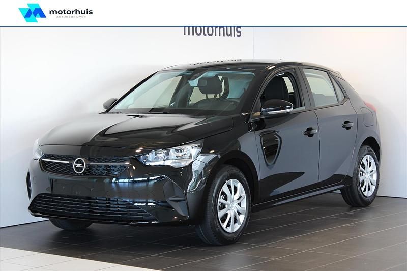 Zwart Gebruikt 2021 Opel Corsa Edition Hatchback | € 14.440 (Eerlijke prijs) - Afbeelding 1/4