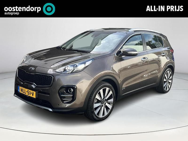 Bruin Gebruikt 2018 Kia Sportage GT-Line SUV | € 24.445 (Eerlijke prijs) - Afbeelding 1/4