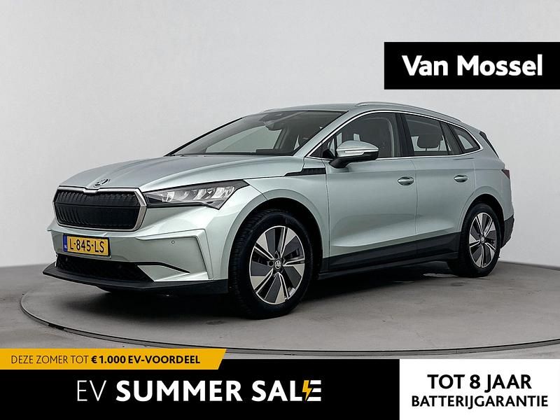 Grijs Gebruikt 2021 Skoda Enyaq iV SUV | € 29.900 (Eerlijke prijs) - Afbeelding 1/4