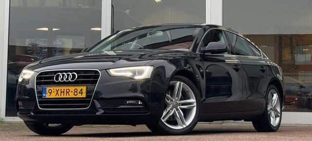 Zwart Gebruikt 2014 Audi A5 Sportback Business Hatchback | € 12.744 (Eerlijke prijs) - Afbeelding 1/4