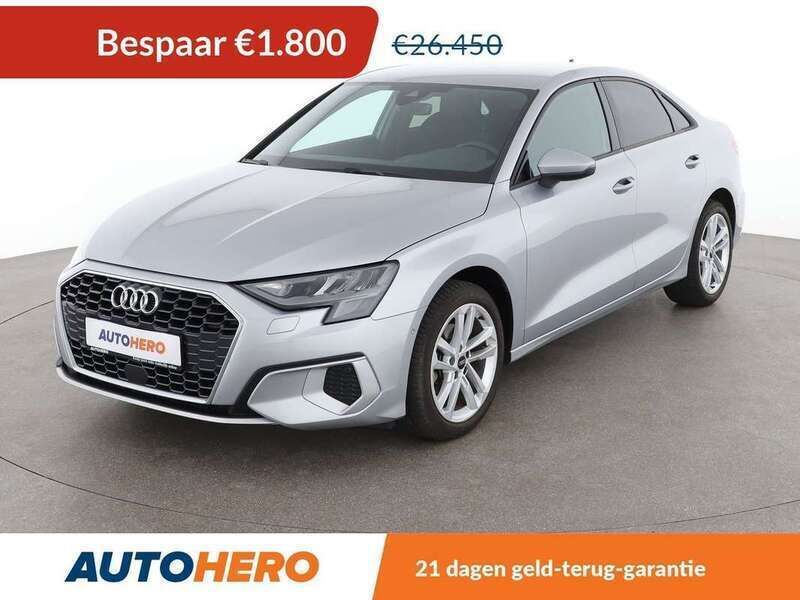 Grijs Gebruikt 2022 Audi A3 Advanced Sedan | € 24.849 (Goede deal) - Afbeelding 1/3
