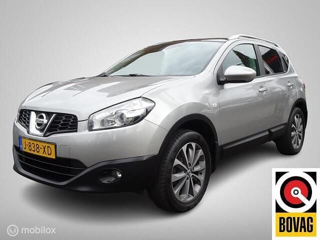 Grijs Gebruikt 2010 Nissan Qashqai Tekna SUV | € 7.495 (Goede deal) - Afbeelding 1/4