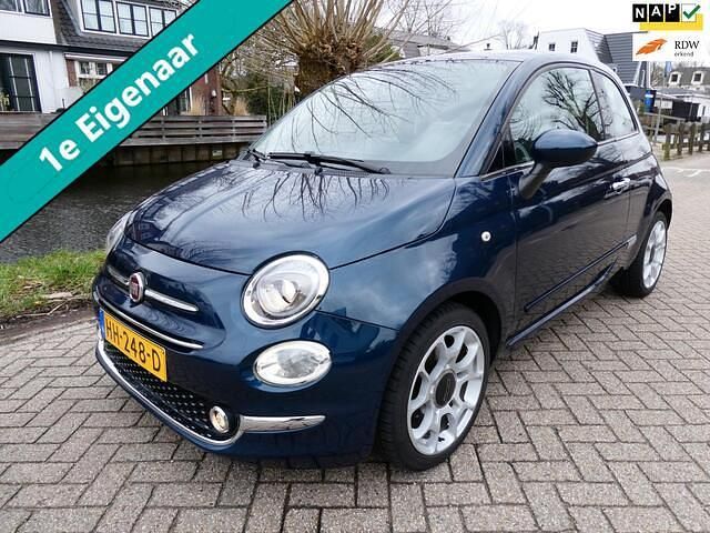 Occasion Fiat 500 Lounge 80 PK (58 kW) 2015 Blauw (metallic) Hatchback