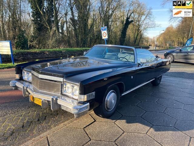 Zwart Gebruikt 1974 Cadillac Eldorado Coupé | € 22.500 - Afbeelding 1/4