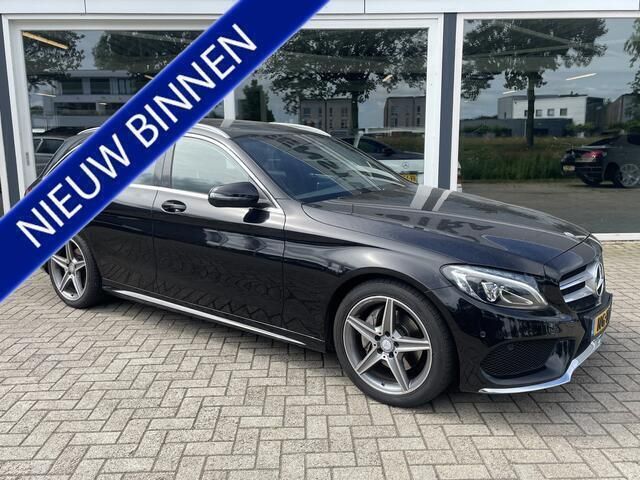 Zwart Gebruikt 2017 Mercedes C180 Sport Edition Stationwagen | € 22.950 (Eerlijke prijs) - Afbeelding 1/4
