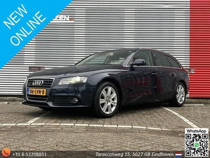Blauw Gebruikt 2010 Audi A4 Business Stationwagen | € 3.850 (Super prijs) - Afbeelding 1/4