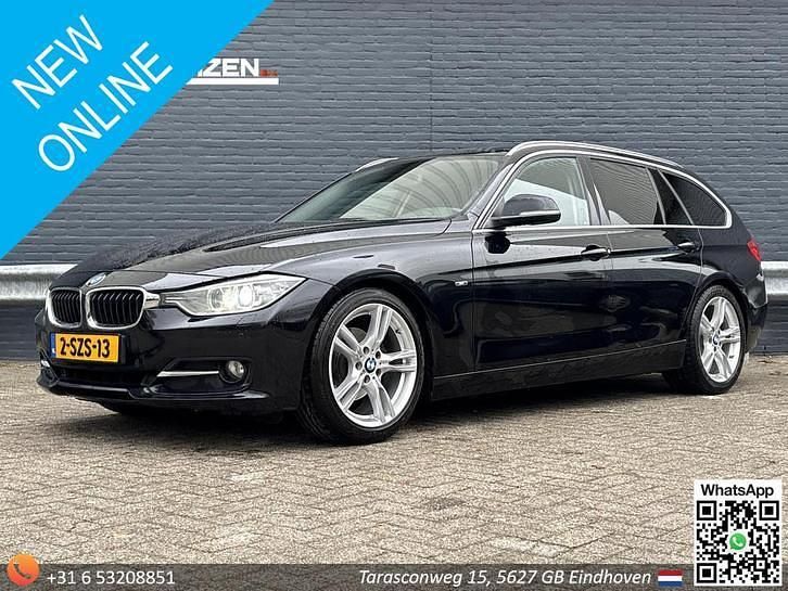 Zwart Occasion 2014 BMW 316 Executive Stationwagen | € 6.950 (Goede deal) - Afbeelding 1/4