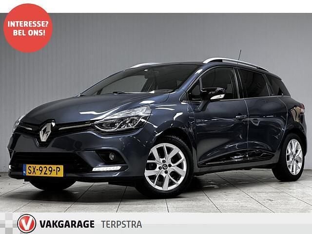 Grijs Gebruikt 2018 Renault Clio GrandTour LIMITED Stationwagen | € 8.450 (Goede deal) - Afbeelding 1/4