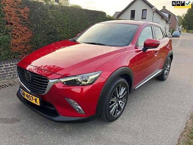 Rood Gebruikt 2015 Mazda CX-3 SUV | € 15.750 (Eerlijke prijs) - Afbeelding 1/4