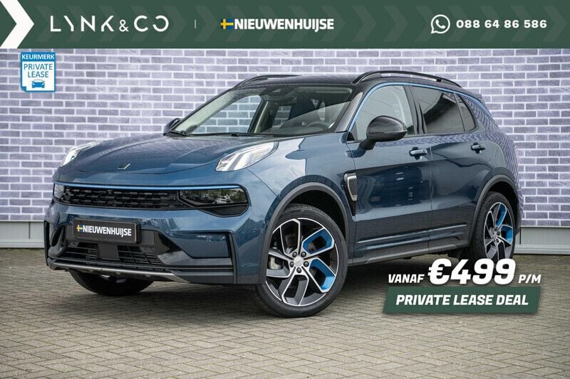 Blauw, metallic lak Gebruikt 2023 Lynk & Co 01 SUV | € 28.694 (Eerlijke prijs) - Afbeelding 1/4