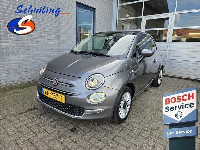 Grijs, metallic lak Gebruikt 2016 Fiat 500C Lounge Cabriolet | € 8.950 (Eerlijke prijs) - Afbeelding 1/4