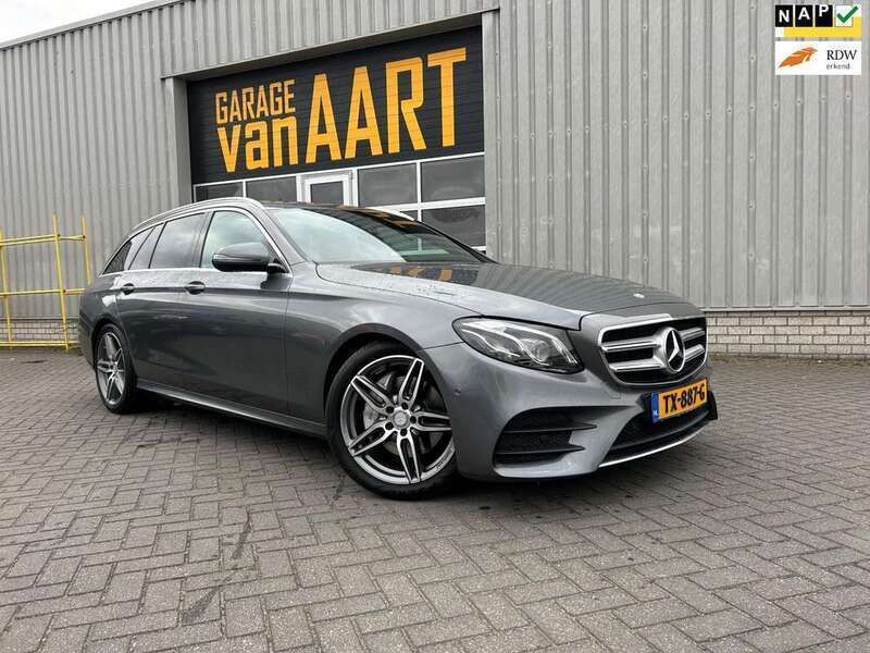 Grijs, metallic lak Gebruikt 2016 Mercedes E250 Prestige Stationwagen | € 24.950 (Eerlijke prijs) - Afbeelding 1/4