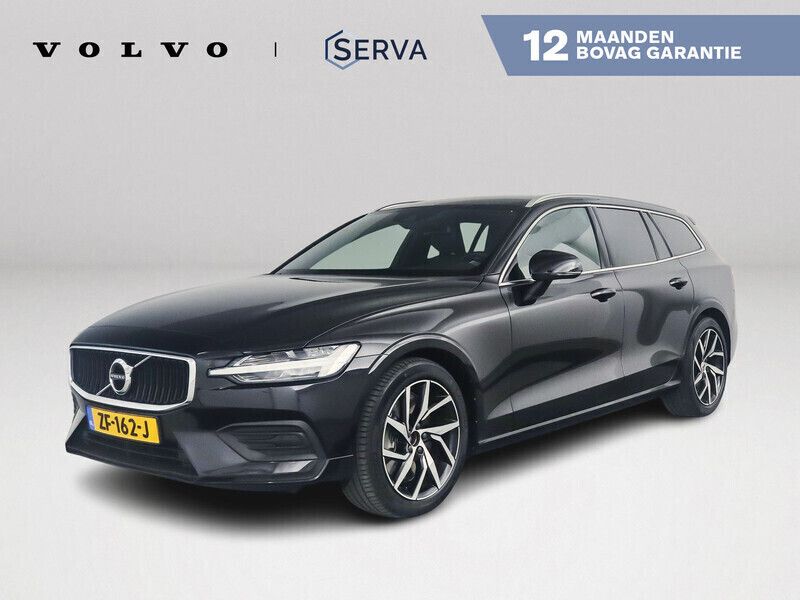 Zwart, metallic lak Gebruikt 2019 Volvo V60 Momentum Stationwagen | € 25.995 (Eerlijke prijs) - Afbeelding 1/4