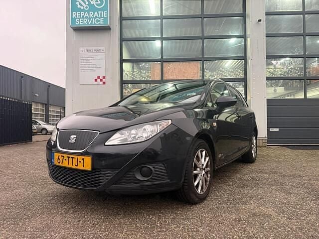Zwart Gebruikt 2012 Seat Ibiza ST Copa Stationwagen | € 1.250 (Super prijs) - Afbeelding 1/4