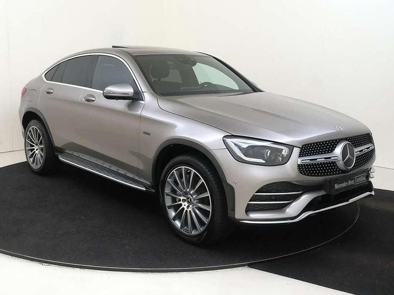 Occasion Mercedes GLC300e Premium Plus 320 PK (235 kW) 2020 Grijs Coupé