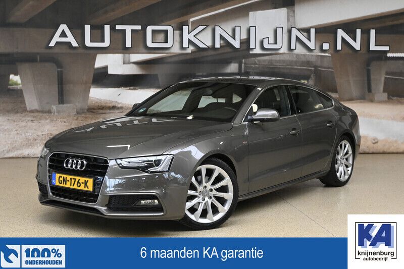 Grijs Gebruikt 2015 Audi A5 Sportback S-Line Hatchback | € 15.895 (Eerlijke prijs) - Afbeelding 1/4
