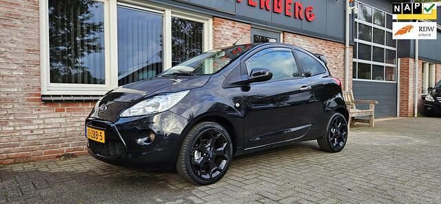 Zwart Gebruikt 2012 Ford Ka Metall Hatchback | € 3.750 (Eerlijke prijs) - Afbeelding 1/4