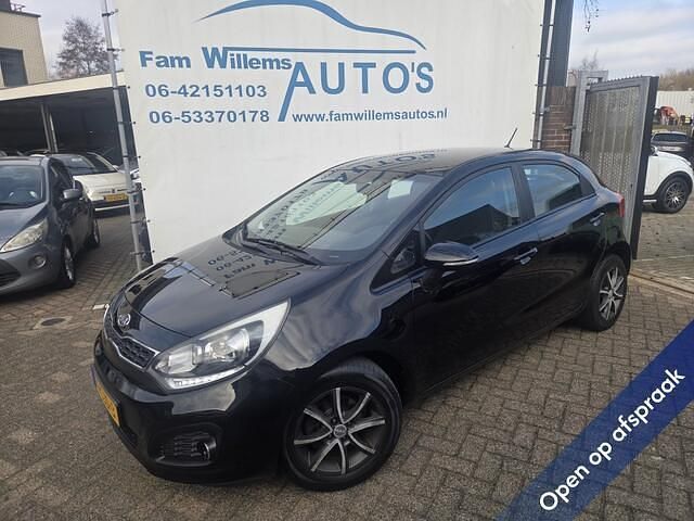 Occasion Kia Rio 86 PK (63 kW) 2011 Zwart Hatchback