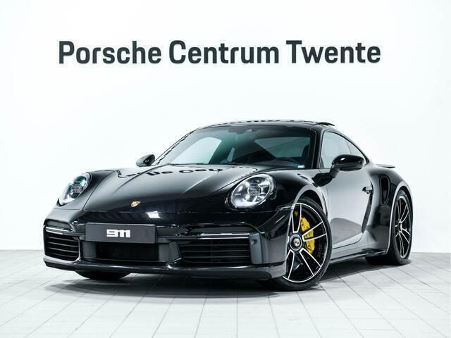 Diepzwart metallic Gebruikt 2020 Porsche 911 Turbo S Coupé | € 219.900 - Afbeelding 1/4