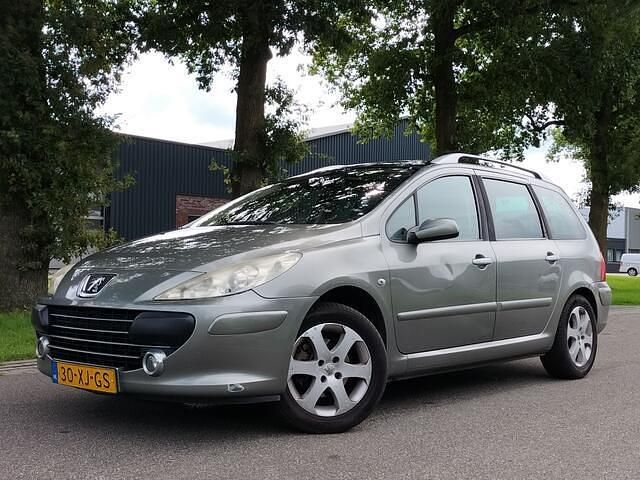 Grijs Gebruikt 2007 Peugeot 307 Premium Stationwagen | € 699 (Eerlijke prijs) - Afbeelding 1/4