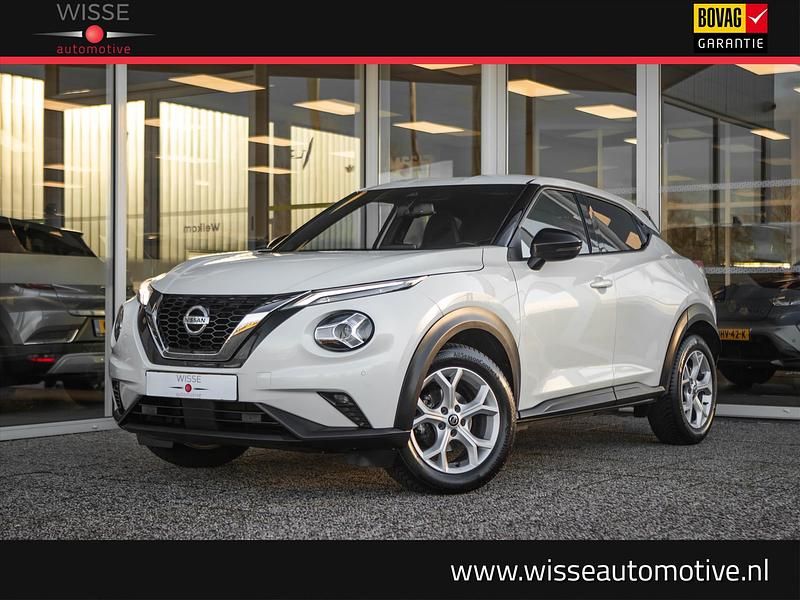 Wit Occasion 2021 Nissan Juke N-Connecta SUV | € 19.445 (Eerlijke prijs) - Afbeelding 1/4