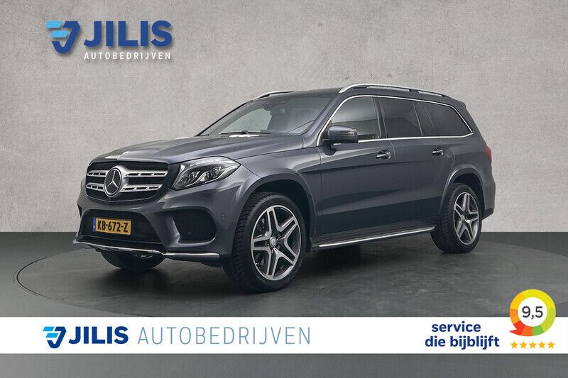 Grijs, metallic lak Gebruikt 2016 Mercedes GLS350 AMG SUV | € 43.850 - Afbeelding 1/3