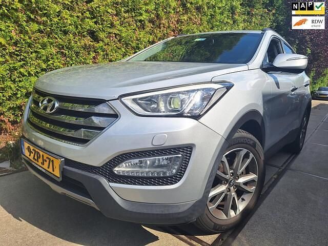 Grijs Gebruikt 2015 Hyundai Santa Fe Edition SUV | € 9.950 - Afbeelding 1/4