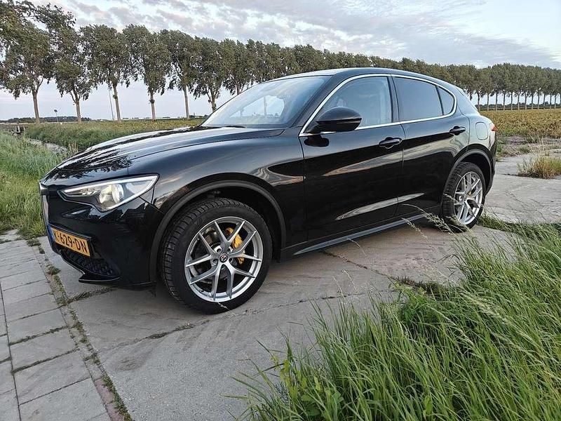 Occasion Alfa Romeo Stelvio 280 PK (205 kW) 2017 Zwart SUV
